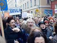 trade-unions Latviya teaher zabastovka-20-10-2015