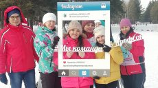 Любители лыж вышли на старт