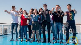 Вчера 140 педагогов и студентов вернулись из речного круиза по Волге