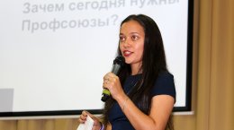 Будущим педагогам рассказали о профсоюзе