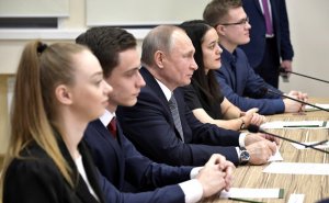 Студенты КФУ встретились с Путиным