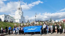Студенты присоединились к акции «Бессмертный полк»