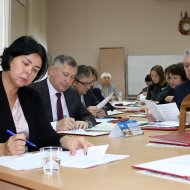 Фотография с репортажа «Заседание президиума рескома профсоюза»